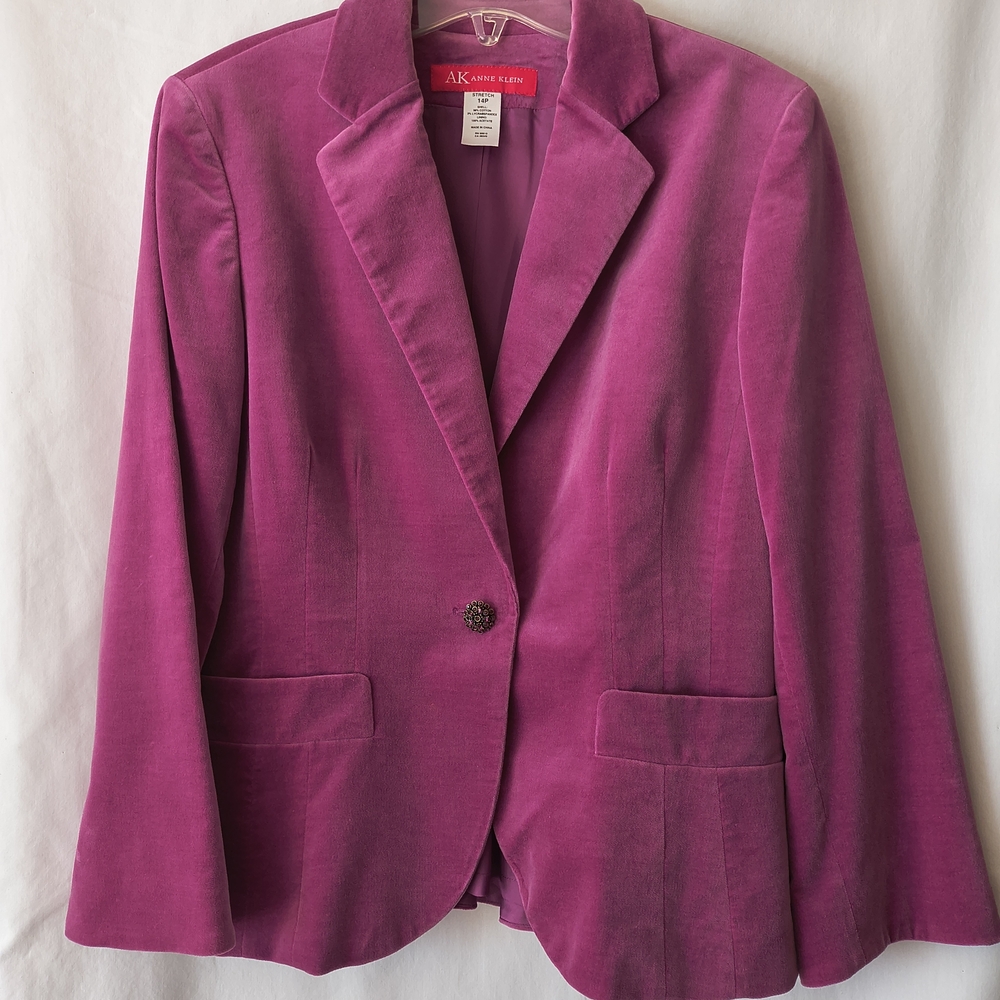 Anne Klein Vibrant Pink Blazer